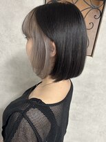 ルノン シェリー(LUNON cheliy) フェイスフレーミングカラー /シルバーカラー/ボブ/韓国