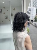 ウルフミディアム×パーマ　【ROPE 横須賀中央】