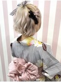 ガーリースタイル/心斎橋/ヘアメ/セットサロン