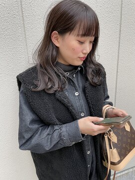 ニール シトロン 名古屋 伏見 丸の内(NEELU citron) 【Neelu_citron_tomoya】透明感くすみブラウン