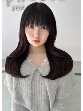 ユーフォリア エヌ 池袋サンシャイン通り店(Euphoria +n) 王道黒髪韓国風ガーリーヘア