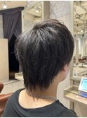 20代30代30代メンズフェザーマッシュ束感アッシュ好感度