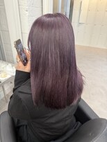 エイト プラット 渋谷2号店(EIGHT plat)&nbsp;ダークパープル　ダブルカラー　3/28