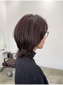 【透明感/艶】ラベンダーブラウン