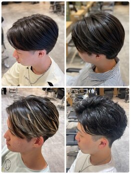 スターチス 行徳(statice)の写真/忙しい朝でも【毎朝3分】質感矯正×センターパートで、キマる男前印象