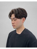 ソソ(soso)&nbsp;短めセンターパート/フェザーパーマ/横浜