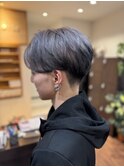 ラベンダーシルバー × エンドカラー