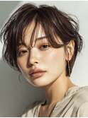 小顔ショート#ショート#ボブ#30代#40代