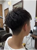 メンズカット/ツーブロック刈り上げ/スパイキーショート