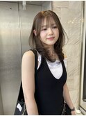赤み消しカラー×小顔レイヤー×韓国風巻き×髪質改善