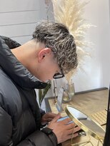 髪屋 紬&nbsp;メンズ/メンズパーマ/メンズカット/波巻きパーマ