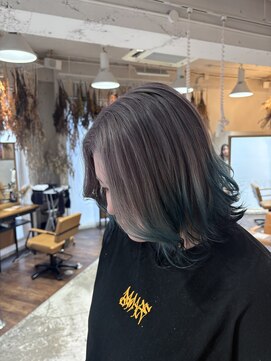 アヴァンスアンス 広島袋町店(AVANCE.ens) デザインカラー、裾カラー