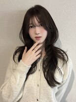 ヴェルア 四条烏丸 四条大宮(Velua)&nbsp;20代30代韓国風ハッシュカットレイヤーカットコリアンブラック