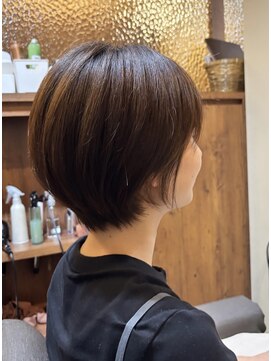 カナモロカ(CANAMO ROCA) 酸性ストレート/ショート/チョコブラウン/髪質改善