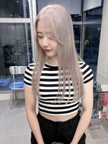 ソル バロール 表参道(SOL .valor)&nbsp;ホワイトベージュ×ケアブリーチ×ハイトーンカラー