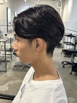 フォト 新宿(foto)&nbsp;men's/メンズカット/リバースセンターパート/ニュアンスパーマ