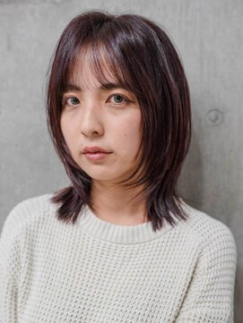 ホロン 池袋(HOLON) 池袋HOLON【ナチュラルウルフ/レイヤーカット/似合わせカット】