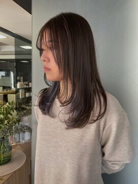 スタイル 茅ケ崎(STYLE) 透明感!アッシュブラウン×ライトブルー