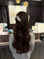 アース エレガンス 吉祥寺店(EARTH Elegance) 繊細なディテールにこだわった上品ハーフアップ