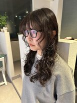 アム(amu)&nbsp;デジタルパーマ/ロングパーマ/コテ巻き風パーマ/ドライパーマ