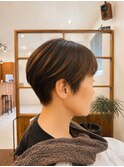 ショートレイヤー、ひし形ショート、くびれショート