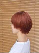 オーガニックエコ 川越(organic+eco)&nbsp;20代30代大人かわいいショートカット　ブリーチありカラー
