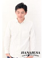 ハナブサ 田上店(HANABUSA)&nbsp;立ち上げ七三バング王道ビジネスショート
