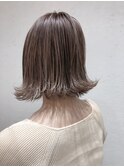 切りっぱなしボブ