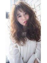 ボニークチュール(BONNY COUTURE)&nbsp;大人のシースルーバング・ロングレイヤースタイル・イメチェン