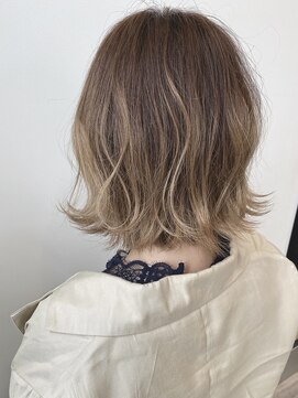 ウィル 梅田店(WiLL) -will-伸ばしかけにもオススメ★ミルクティグラデーション