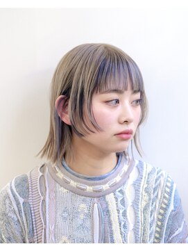 ルプラ ガーデン(le-pla garden) ウルフレイヤー#インナーカラー#ダブルカラー#ケアブリーチ