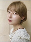 ミヤザキスタイル　　　スプリングガーリーマッシュショートボブ