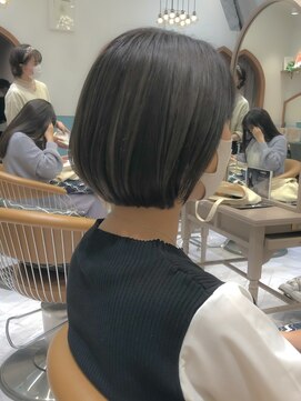 ロンド レグリーズ 立川(Lond leglise) グレージュ/ボブ/丸みボブ/くびれボブ【深味信也】