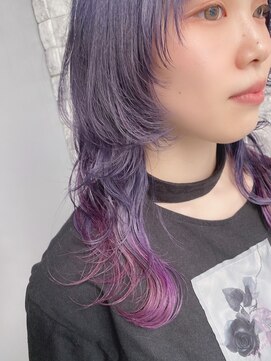 リアイス(Re:ICE) パープルラベンダーフェザーロングウルフ