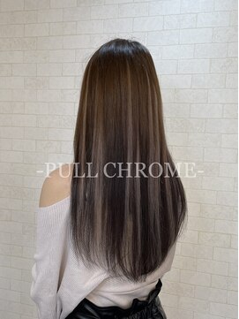 プルクローム(PULL CHROME) 【PULL EXTE】毛質/エクステ毛質/ハイライト
