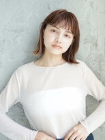 レッド(RED)&nbsp;外はねワンレングス