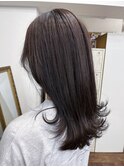艶髪ココアブラウン/大人可愛いロングヘア/merci横浜