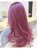 テトラ バイ ネオリーブ 横浜西口店(tetra by neolive)&nbsp;濃いめラベンダーピンクカラー＊*