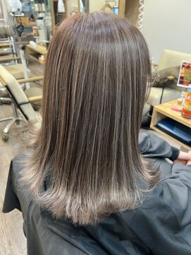アレンジヘアー(aRe:nge HAIR) ミルクティーメッシュ