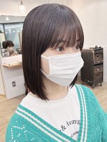 ネオリーブ クーロ(Neolive curro)&nbsp;小顔ボブ×美髪[ぱつっとボブ/縮毛矯正/横浜韓国]