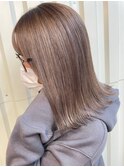 グレージュカラー/シルキーベージュ/艶髪ボブ[千葉/千葉中央]