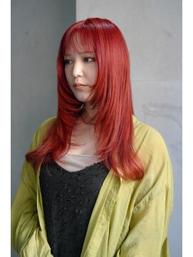 マーシー(MAAAAAC) 【MAAAAAC】チェリーオレンジレイヤーロング