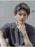 小久保style☆波巻きハイライト束感ツーブロックマッシュパーマ