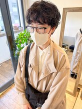 メルト 吉祥寺(melt) *高塚*大人可愛いマッシュショートパーマくせ毛風無造作パーマ