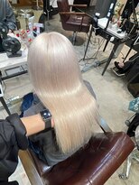 ロイス 神宮前(ROIS)&nbsp;透明感ベージュカラー/ダブルカラー/ケアブリーチ[表参道駅]