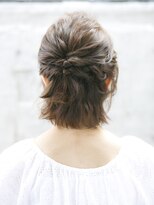 ヘア メイク ハク 横浜(hair make Haku) ＼ボブ×ハーフアップ／愛されヘアセット