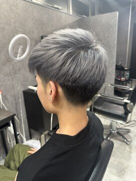 インク(ink) シルバーグレーカラー