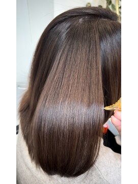 トランス(TRUNS) ケアカラー+髪質改善ULTOWAトリートメント