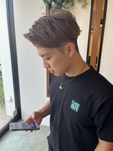 サラビューティーサイト 志免店(SARA Beauty Sight) 【福岡】【メンズ】ミルクティーベージュ