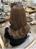 《kana》*ハニーベージュ*ブリーチなしダブルカラー*韓国ヘア*